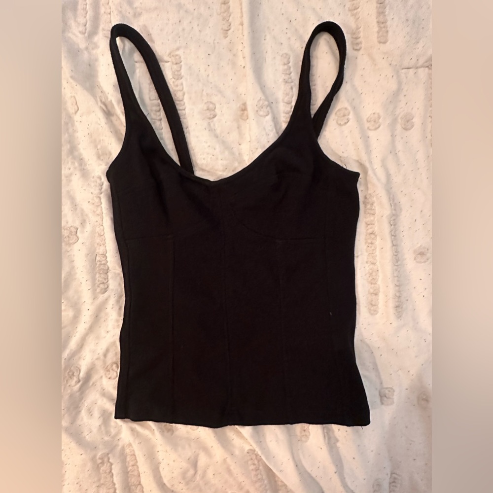 Black Corset Tank